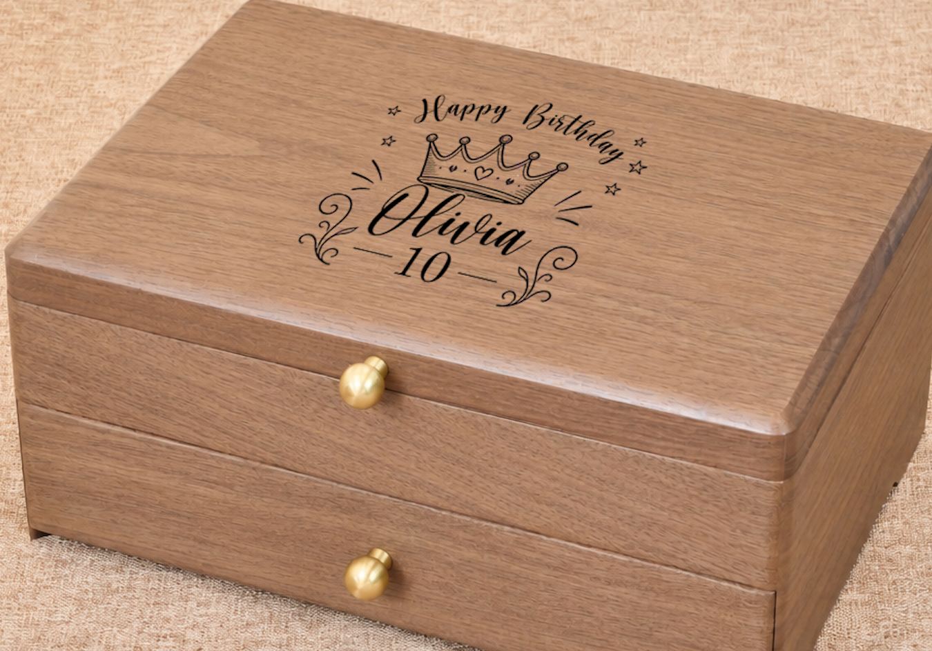 Personalized engraving preset example 4