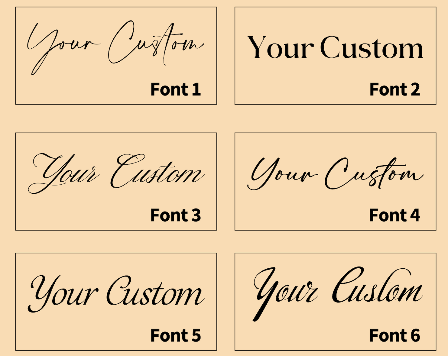Custom font example 1