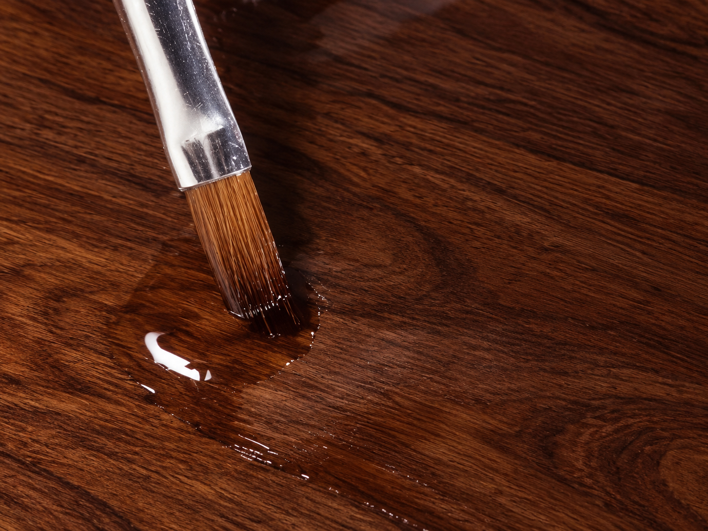Final hand-finished walnut detail